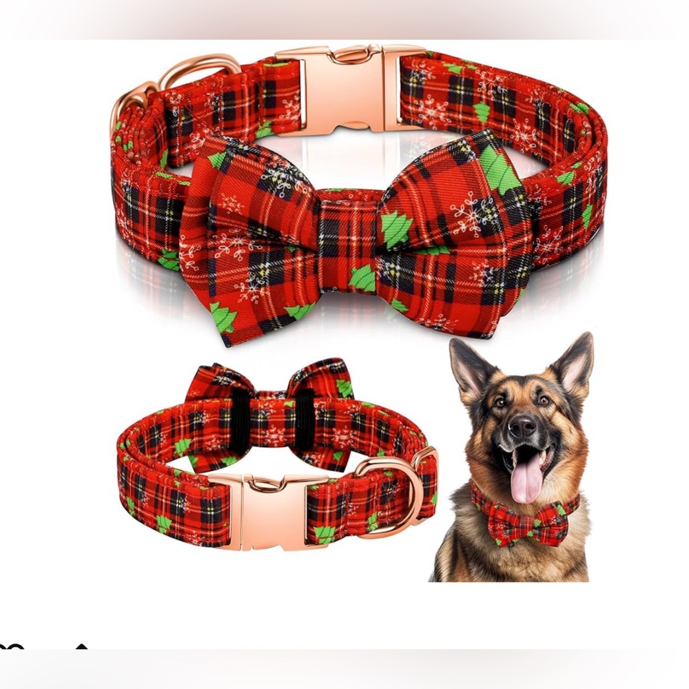 Dog bow tie collar